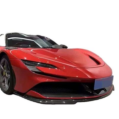 Para a Ferrari SF90 Kit de Corpo de Fibra de Carbono Seco SF90 RH Estilo de Fibra de Carbono Fronteiro, Difusor de Lábios, Spoiler Lateral, Corpo de saia