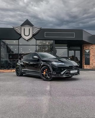 Urus Lamborghini Body Kit UB Estilo Difusor de Lábios Frontais Spoiler Lamborghini Widebody Urus
