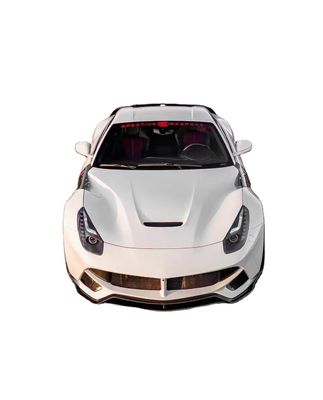 Para a Ferrari F12 Fibra de Carbono Kit F12 Upgrades o estilo SVR Frente e traseiro Bumper Spoilers com capô Fenders