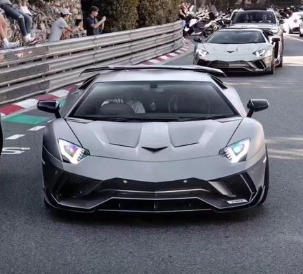 LP700 LP720 Lamborghini Body Kit Entrada de ar Fibra de carbono Widebody Kit Motor Hood Cover
