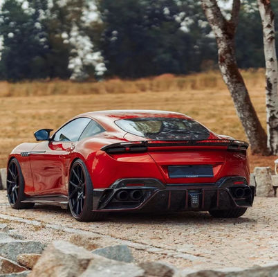 Para a Ferrari Roma Kit de corpo de fibra de carbono Roma Upgrades MSY estilo Frente e traseiro tampão spoiler Hood Kit de corpo