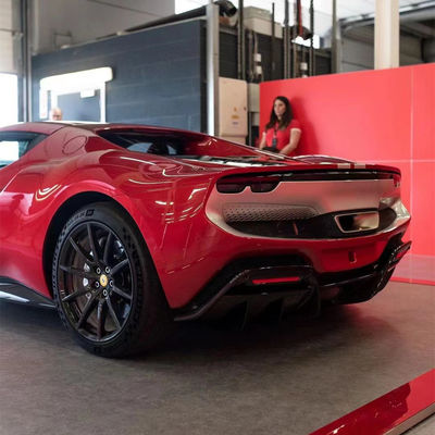 296GTB Ferrari Body Kit 296GTB OEM Fibra de Carbono Difusor Frontal Universal Spoiler Body Kit