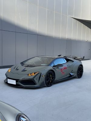 Huracan LP580 610 Fibra de Carbono Kit de Corpo EVO Substitua Arco da Roda do Bumper Fronteiro