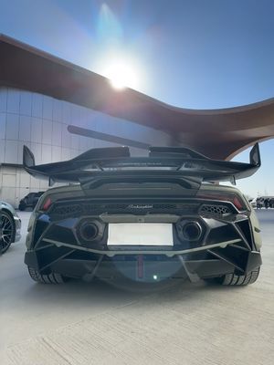 Huracan LP580 610 Fibra de Carbono Kit de Corpo EVO Substitua Arco da Roda do Bumper Fronteiro