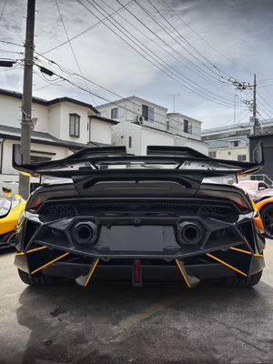 Huracan LP580 610 Fibra de Carbono Kit de Corpo EVO Substitua Arco da Roda do Bumper Fronteiro