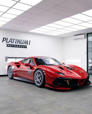 Ferrari 488 Body Kit 488 EVO Estilo Front Bumper Chin Lip Spoiler