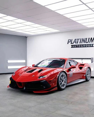 Ferrari 488 Body Kit 488 EVO Estilo Front Bumper Chin Lip Spoiler