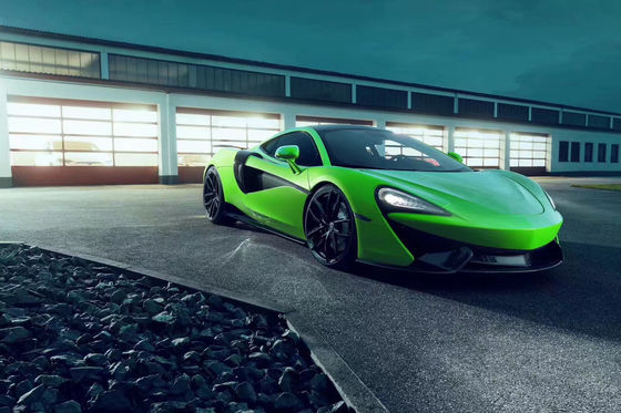 Para McLaren 540c 570s 570gt Carbon Fiber Body Kit 540c 570s 570gt Atualizado NOVI Estilo Frente Lips Diffuser Spoiler