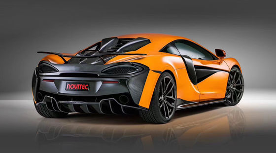 Para McLaren 540c 570s 570gt Carbon Fiber Body Kit 540c 570s 570gt Atualizado NOVI Estilo Frente Lips Diffuser Spoiler