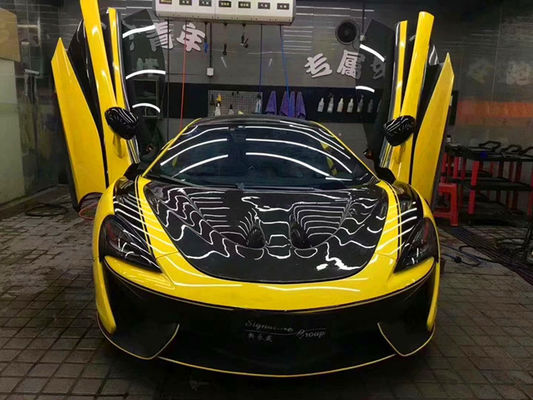 Fibra de Carbono de Alta Qualidade para McLaren 570S 540C 650S 600LT Modernização P1 Estilo Fibra de Carbono Seca Hood Hood