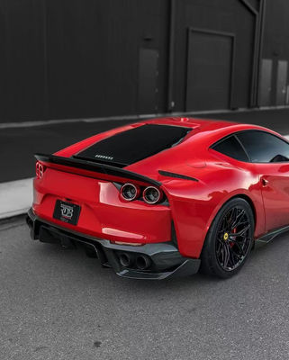 1016 Ferrari Body Kit 812 190mm Fibra de carbono difusor do pára-choque dianteiro Spoiler