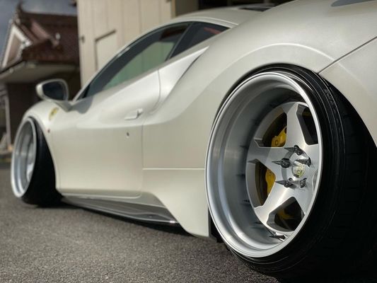 Fibra de carbono Widebody Ferrari 488pista Spoiler Fibra de carbono Spoiler Ala
