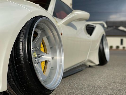 Fibra de carbono Widebody Ferrari 488pista Spoiler Fibra de carbono Spoiler Ala