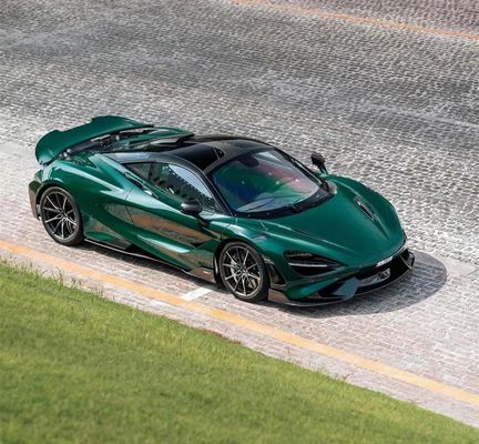 Para o McLaren 720s Body Kit 720S Atualiza o 765LT estilo Fibra de Carbono Frente e traseiro Bumper Spoiler Body Kit