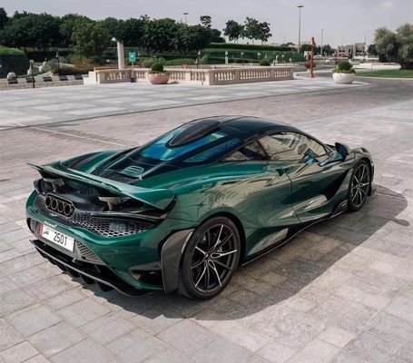 Para o McLaren 720s Body Kit 720S Atualiza o 765LT estilo Fibra de Carbono Frente e traseiro Bumper Spoiler Body Kit