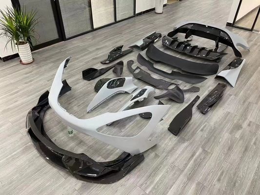 Para o McLaren 720s Body Kit 720S Atualiza o 765LT estilo Fibra de Carbono Frente e traseiro Bumper Spoiler Body Kit