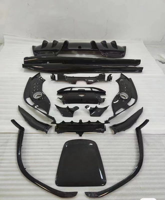 296 Ferrari Widebody Kit OEM Chapa de proteção do motor de fibra de carbono