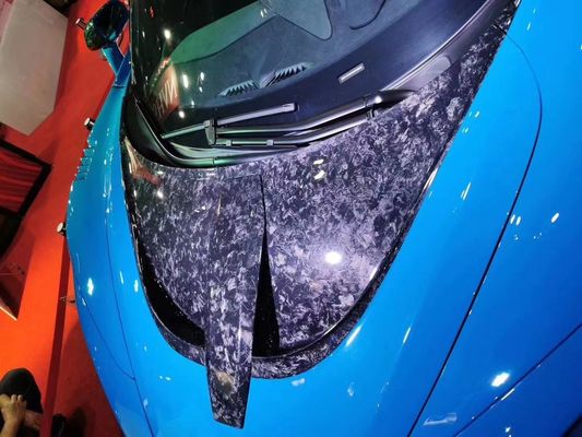 Para o McLaren 720s Carbon Fiber Hood 720s Upgraded NOVI Style Carbon Fiber Hood Body Kit