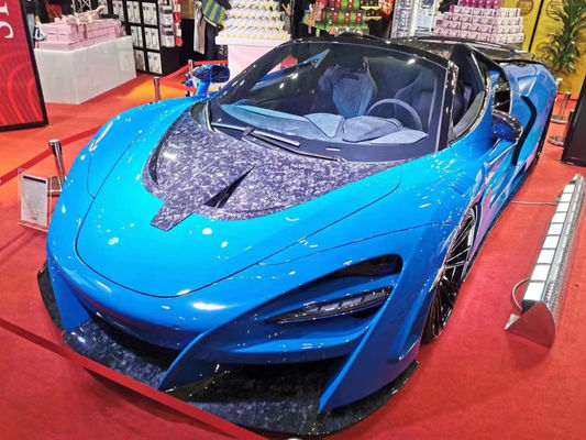 Para o McLaren 720s Carbon Fiber Hood 720s Upgraded NOVI Style Carbon Fiber Hood Body Kit