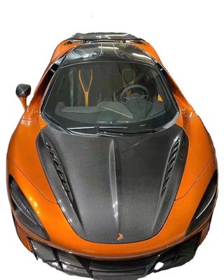 Para o McLaren 720S Carbon Fiber Hood 720S Upgraded Top-style Carbon Fiber Hood Motor Cover