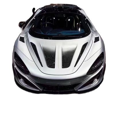 Para McLaren 720s Kit de corpo de fibra de carbono seco 720s Kit atualizado de fibra de carbono estilo MSY Frente e traseiro Spoiler de pára-choque Widebody