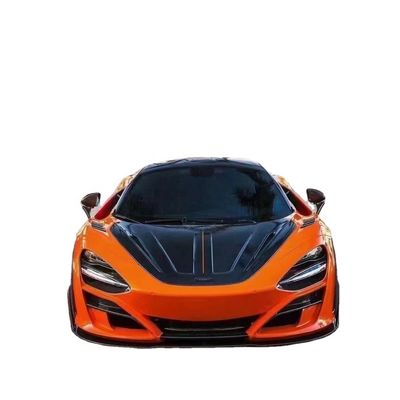 Para McLaren 720s Kit de corpo de fibra de carbono seco 720s Kit atualizado de fibra de carbono estilo MSY Frente e traseiro Spoiler de pára-choque Widebody