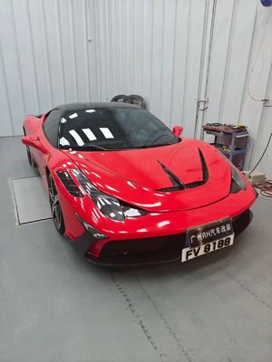 Ferrari 458 Body Kit SP Style Fibra de carbono Frente e traseiro Bumper Spoiler Hood 2010-2014