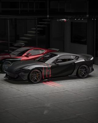 812 Ferrari Body Kit Fibra de Carbono Widebody 812 ZE estilo Carbon Fiber Arco