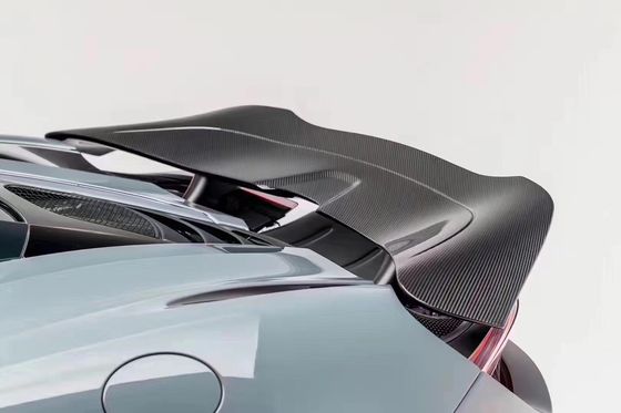 Para McLaren 720s Spoiler de fibra de carbono 720s Atualizado para VORS estilo Carbon Fiber Spoiler Wing