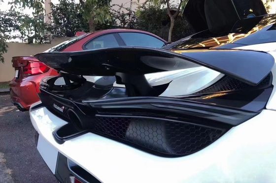 Para McLaren 720s Spoiler de fibra de carbono 720s Atualizado para VORS estilo Carbon Fiber Spoiler Wing