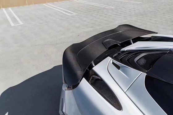 Para McLaren 720s Spoiler de fibra de carbono 720s Atualizado para VORS estilo Carbon Fiber Spoiler Wing