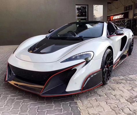 Novo produto para McLaren MP4-12C 650S Carbon Fiber Hood Mp4-12c 650S Modernização do capô e da escotilha do motor do estilo P1