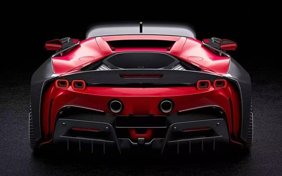 SF90 Ferrari Carbon Body Kit 2021 Widebody Kits ZE Style Wheel Arch