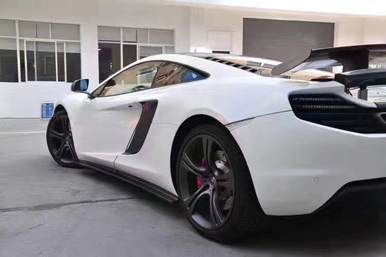 Para McLaren MP4-12C Body Kit Mp4-12c Moderado Revozport Estilo Frente Bumper Difusor Saiba saia Mp4-12 Fibra de Carbono Body Kit