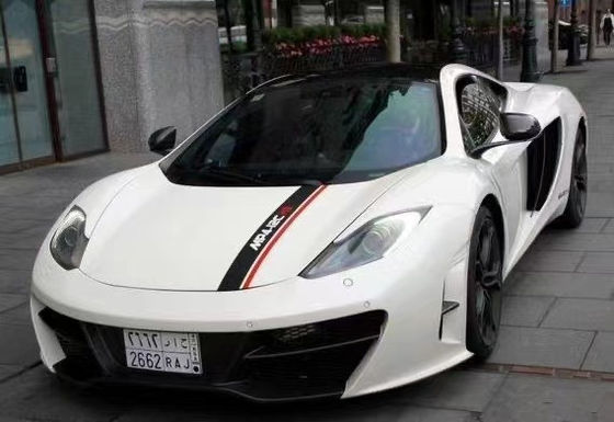 Para McLaren MP4-12C Body Kit Mp4-12c Moderado Revozport Estilo Frente Bumper Difusor Saiba saia Mp4-12 Fibra de Carbono Body Kit