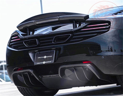 Para McLaren MP4-12C Body Kit Mp4-12c Moderado Revozport Estilo Frente Bumper Difusor Saiba saia Mp4-12 Fibra de Carbono Body Kit