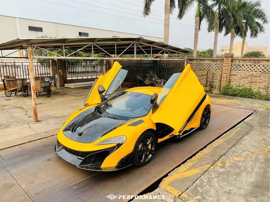 Peças de carbono do pára-choque da frente do carro para o Mclaren Mp4 12C 625c 650S Upgrade to 675LT Style Body Kit