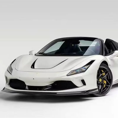 F8 Ferrari Carbon Car Body Kit VOS Estilo PP Fibra de Carbono Spoiler Lip Hood Body Kit