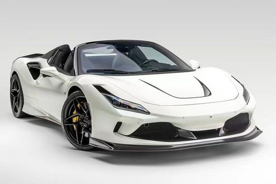 F8 Ferrari Carbon Car Body Kit VOS Estilo PP Fibra de Carbono Spoiler Lip Hood Body Kit