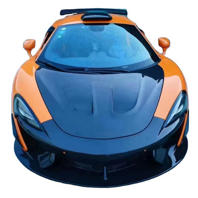Para McLaren 540C 570S Kit de corpo 540C 570S GT4 estilo atualizado Frente parachoque spoiler saia lateral 540C 570S Kit de corpo