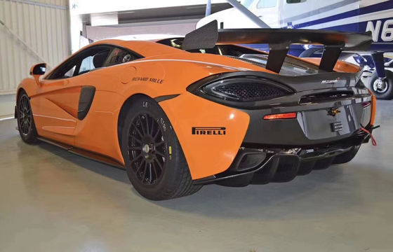 Para McLaren 540C 570S Kit de corpo 540C 570S GT4 estilo atualizado Frente parachoque spoiler saia lateral 540C 570S Kit de corpo