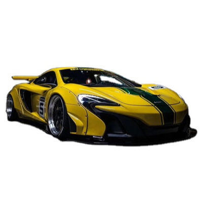 Para o McLaren 650S 625c Wide-body Kit 650S 625c Upgrades o estilo LB Frente e traseiro Bumper Spoiler Widebody Kit