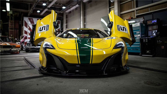 Para o McLaren 650S 625c Wide-body Kit 650S 625c Upgrades o estilo LB Frente e traseiro Bumper Spoiler Widebody Kit