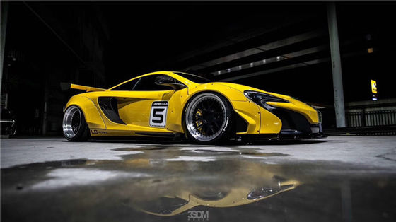 Para o McLaren 650S 625c Wide-body Kit 650S 625c Upgrades o estilo LB Frente e traseiro Bumper Spoiler Widebody Kit