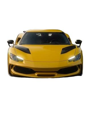 296 Ferrari Body Kit 2021 2022 Car Wheel Arch Frente e traseiro Bumper Spoiler