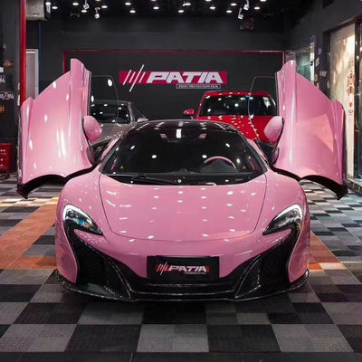 Para o McLaren MP4-12C Body Kit MP4-12C Upgrades o estilo 650S Frente e traseiro parachoque spoiler faróis do capô
