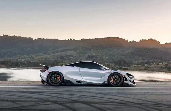 Fibra de carbono Mclaren Wide Body RYFT Style Lip Diffuser Spoiler Body Kit