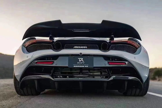 Fibra de carbono Mclaren Wide Body RYFT Style Lip Diffuser Spoiler Body Kit