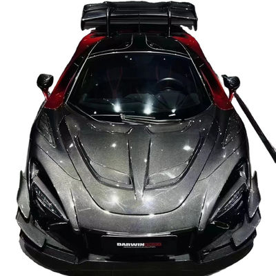 GTR Style 720s Wide Body Kit McLaren Senna Body Kit Front Bumper Fibra de Carbono