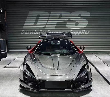 GTR Style 720s Wide Body Kit McLaren Senna Body Kit Front Bumper Fibra de Carbono